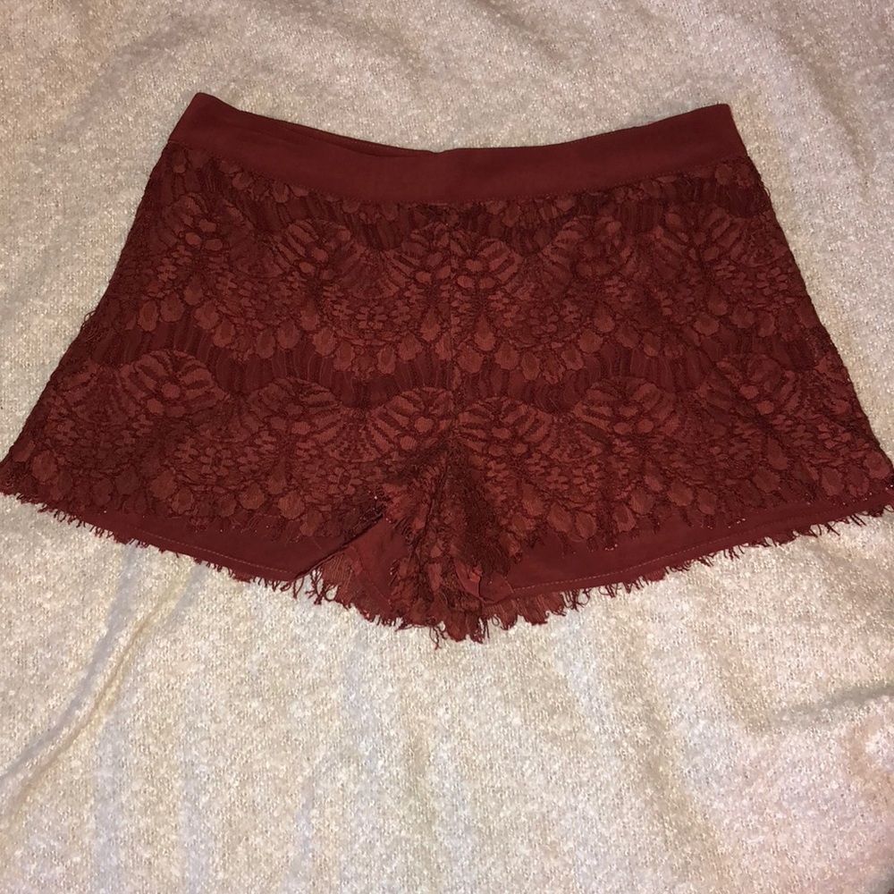Forever 21 lace shorts